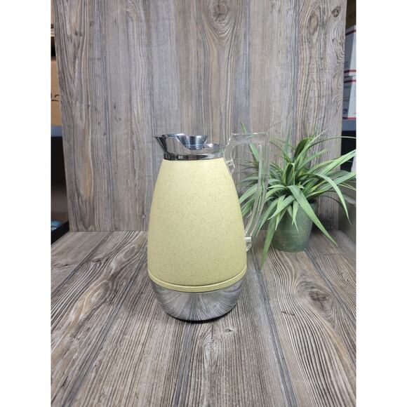 Vintage Thermos Coffee Carafe, Lucite Handle, Model 585 J Mid Century Modern - Picture 1 of 5